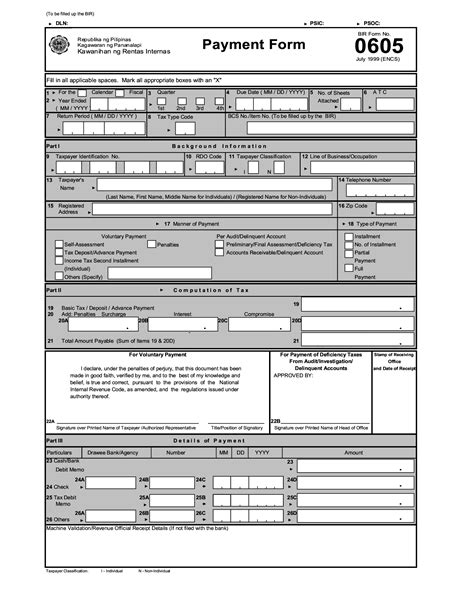 www.bir.gov.ph downloadables|Payment/Remittance Forms .